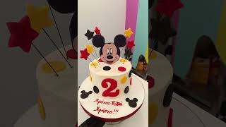 Mickey Mouse birthday cake [upl. by Deane892]