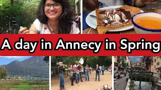 How to spend a day in Annecy and Aix les bains  Food Must visit sights [upl. by Alidus226]