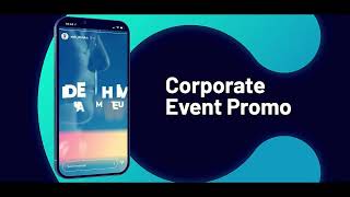 Vertical Event Promo  Adobe Premiere Pro Template [upl. by Joli]