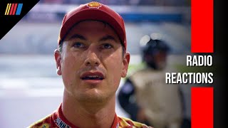 quotThat Expletive Piece of Expletive Wrecked Usquot  Hamlin and Logano Fuming After Richmond [upl. by Sirahs]