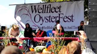 The Fastest Oyster Shucker In Town 🏆  Wellfleet OysterFest [upl. by Sicard229]