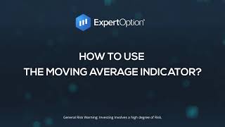 ExpertOption Tutorials how to use the moving average indicator [upl. by Namref]