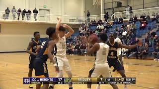 High School Boys Basketball Columbia Heights vs Fridley Section 4AAA semifinal [upl. by Iseabal]