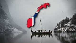 quotJa vi elsker dette landetquot  National Anthem of Norway OLD RECORDING  LYRICS [upl. by Amorita]