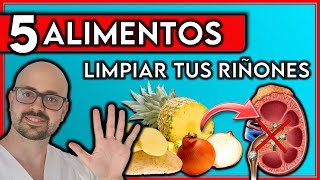 5 MEJORES ALIMENTOS para la INSUFICIENCIA RENAL  ¡SALVA tus RIÑONES comiendo ESTO [upl. by Mich293]