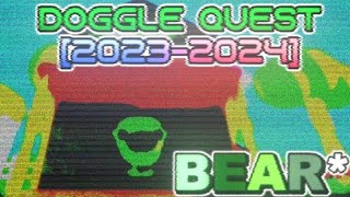 How to get DOGGLE in BEAR December 2023  Roblox BEAR [upl. by Eyllek]