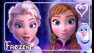 Kingdom Hearts 3 All Cutscenes  Frozen  Arendelle Kingdom [upl. by Dunkin]