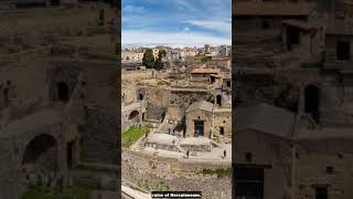 How Herculaneum Is Better Preserved Than Pompeii history trending shorts [upl. by Atir]