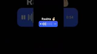 Raabta 🤞🏻shorts viralshorts youtubeshorts [upl. by O'Mahony]