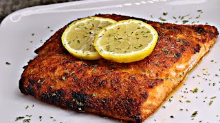 CRISPY Oven Baked Salmon Recipe [upl. by Orabelle]