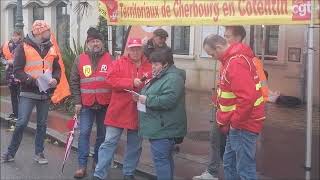 Crèches en grève et mobilisation des professionnels de la petite enfance à CherbourgenCotentin [upl. by Saber]