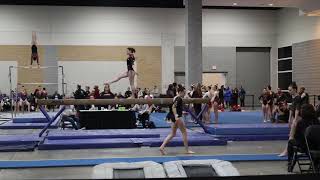 Level 8 Baystate Invitational 012624 Beam 895 [upl. by Willet]