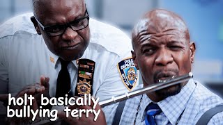 captain holt bullying terry for 10 minutes straight  Brooklyn NineNine  Comedy Bites [upl. by Berhley]