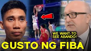 GUSTONG MAKITA NG FIBA si Rhenz Abando sa OQT at Abando number one choice pamalit kay Thompson [upl. by Vipul]