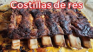 Costillas de res al horno [upl. by Anitsahs89]