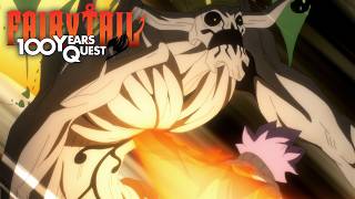 Natsu vs Aldoron The Wood Dragon God  Fairy Tail 100 Years Quest [upl. by Tiraj]