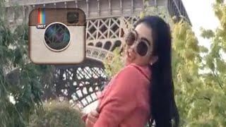 Syahrini maju mundur di Paris kompilasi Instagram 2 [upl. by Lynnell178]