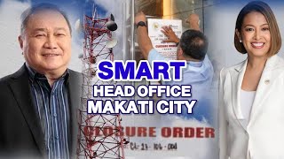 Smart Pinasara ng Makati City ang Head Office  Manny Pangilinan PLDT wala pang comment [upl. by Mairam]