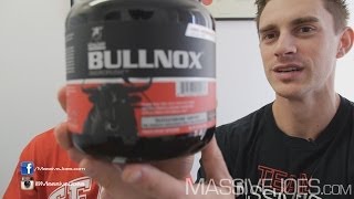 Betancourt BULLNOX PreWorkout Supplement Review  MassiveJoescom RAW REVIEW Bull Nox [upl. by Dore150]