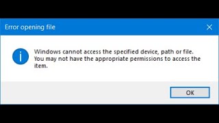 DÜZELTİLDİ Windows Belirtilen Aygıta Yola veya Dosyaya Erişemiyor [upl. by Sirraj]