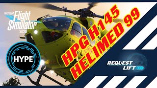 MSFS  HPG H145  HELICOPTER 4K ACTION [upl. by Mears]