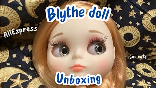 💙Blythe Doll Unboxing New AliExpress Blythe Doll [upl. by Eneleoj]