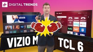 TCL 6 Series QLED vs Vizio M Series Quantum  Affordable 4K HDR [upl. by Arratal]