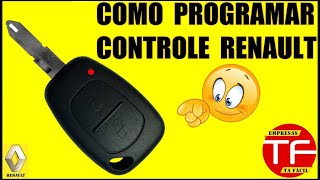 Como programar o controle original Renault [upl. by Erleena26]