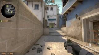 Mirage B Apartments smoke from CTSpawn  CSGO [upl. by Hsetih]