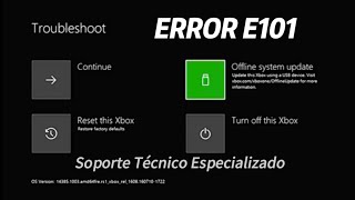 Solución a Error E101  Xbox One S All Digital [upl. by Ross]