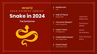 2024 Chinese Zodiac  Snake [upl. by Htiffirg]