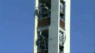 Le campane di Taccona  Fraz di Muggiò MB  Concerto funebre delle 4 minori [upl. by Nirad]