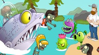 Plants vs Zombies All Episodes Animation With ONLY 2 Seed Slots Compilation [upl. by Seedman999]