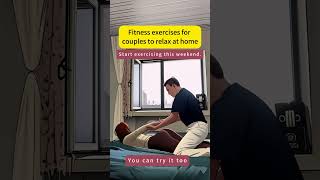 Fitness exercises for couples to relax at homeshorts [upl. by Aicileb]