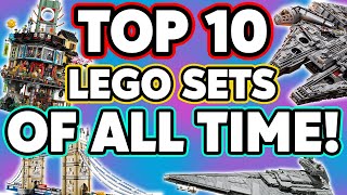 Top 10 Largest LEGO Sets of ALL TIME [upl. by Boehmer]