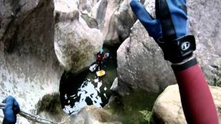 Torrent Fondo de Mortitx Mallorca 2011 NKO Canyoning [upl. by Arvad]