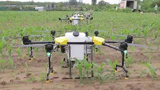 Joyance agricultural sprayer drones fly in swarm [upl. by Cagle]