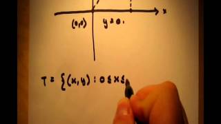 Integrate 2D Triangle Given 3 Vertices Example 1 [upl. by Norraf]