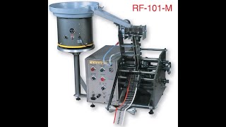 RF101M cuts and forms loose resistors by the bowl feeder [upl. by Eelrak152]