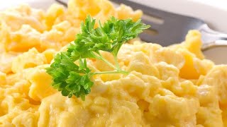 How To Make The Creamiest Scrambled Eggs shorts [upl. by Nas]