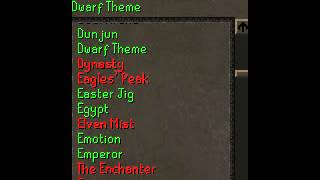 Runescape  Dwarf Theme [upl. by Dickinson484]