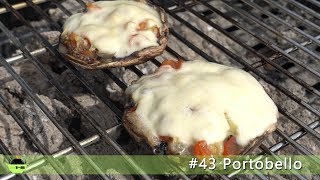 43 BBQ Portobello Champignons met Mozarella Foodbomb [upl. by Barrington894]