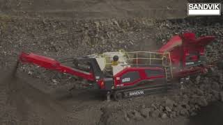 The New SANDVIK QI353 Impact Crusher [upl. by Allemac797]