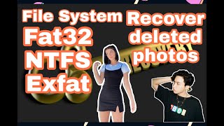 File System  Recover deleted Photos amp Files FAT32NTFSexFAT⚡⚡ [upl. by Rombert]