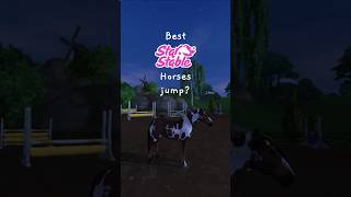 Who wins 🔥 SSO Jumping Horses 1 Tutorial is above  sso starstable [upl. by Renae]