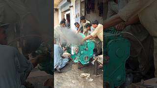 Heavy Diesel Engine Starting test engine shorts short fyp reels amazing [upl. by Mowbray]