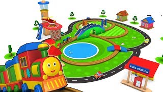 Cartoon Train  Cartoon Video  Trains for Kids  Toy Factory  Childrens Trains  Trains Kids [upl. by Ellenaej481]