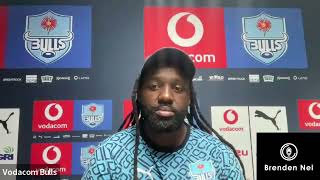 CURRIE CUP Bulls coach Phiwe Nomlomo ahead of the Currie Cup semifinal [upl. by Ahcila]