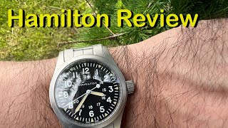 Hamilton Khaki Field Mechanical Review [upl. by Laohcin]