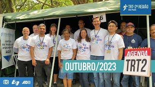 Agenda TRT2  Outubro 2023 [upl. by Glorianna]